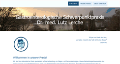 Desktop Screenshot of lerche-luebeck.de