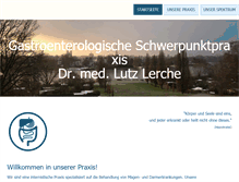 Tablet Screenshot of lerche-luebeck.de